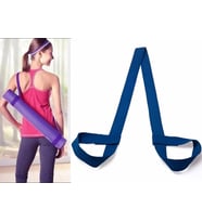 Ayarlanabilir Mat Taşıma Askısı,Yoga Pilates Kamp Mat Taşıma Kayışı, Mat taşıma askısı, yoga matı taşıma askısı (Mavi)