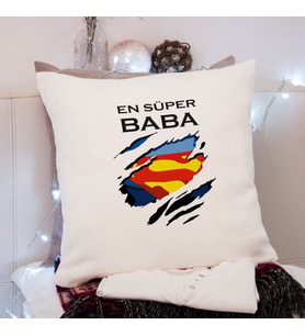 En Süper Baba  Tasarımlı Yastık