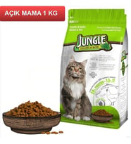 Jungle Tavuklu Balıklı Kedi Maması 1 kg AÇIK