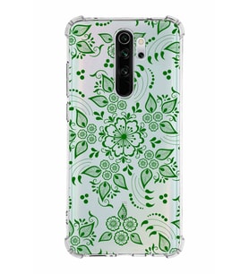 Xiaomi Redmi Note 8 Pro Köşe Korumalı Antişok Kapak Nostalji Desen Tasarımlı Şeffaf  Kılıf