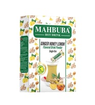 Mahbuba Tek İçimlik Zencefil Bal Limon Aromalı Oralet Çayı 24x1,5gr