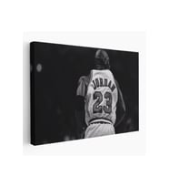 Michael Jordan Kanvas Tablo Chicago Bulls-5087