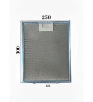 Vestel İle Uyumlu ADB 6104 Davlumbaz Metal Yağ Filtresi