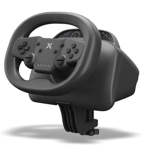 Gaming Steering Wheel, 270 Degree Racing Wheel with Dual-Vibration Motors, Wireless Steering Wheel for PS4, PC, Nintendo Switch, PS3, IOS, Android Race Games, Screenshot Capture