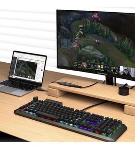 MT98 HDMI 1080P 60Hz Ekran Video Capture Görüntü Yakalama Kartı Oyun Kayıt (MT98 2in1 Uçlu Kablo)