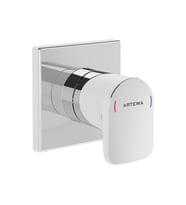 Artema Root Square Ankastre Stop Valf Krom A42729