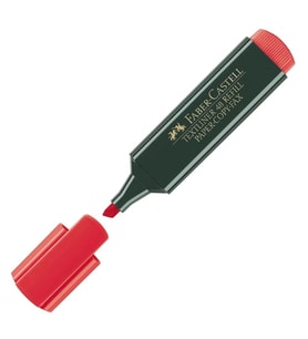 FABER CASTELL FOSFORLU KALEM KIRMIZI 1548