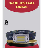 Şarj Edilebilir LED KAFA Feneri 215 Lümen XPE COB Güçlü Aydınlatma
