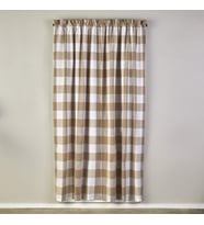 Lexroo by Saturday Knight Ltd. Grandin Perde Paneli, 40x63, Taba Rengi/Beyaz