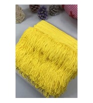 Saçak Şerit 7 cm - 25 mt Sarı