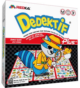 Dedektif Oyunu - Akıl ve Zeka Oyunu - Görsel Dikkat Oyunu - Redka Dedektif Plus Oyunu - Strateji Oyu