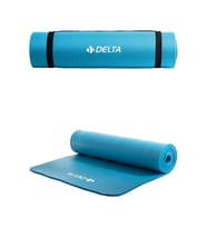 Delta Konfor Zemin 10 mm Taşıma Askılı Pilates Minderi Yoga Matı Mavi TNF 907