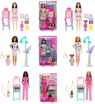 Jcr71 Barbie Bakım Temalı Kariyer Oyun Setleri