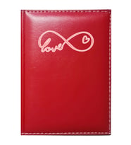 PROMOSYON DENİZİ  I LOVE YOU 2 GÖRSELLİ KIRMIZI RUHSAT KABI