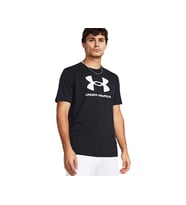 Under Armour Ua Sportstyle Logo Update Ss Erkek Günlük Tişört 1382911-001 Siyah