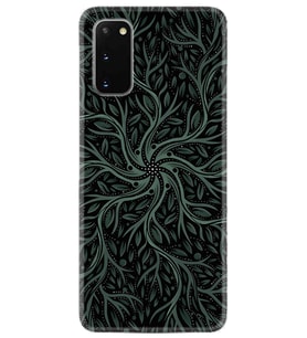 Samsung A02S A03S A10 A12 A13 A21S A22 Kılıf Desenli Silikon Sarmaşıklar 1675