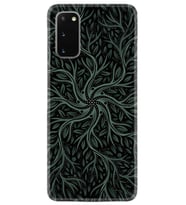 Samsung A02S A03S A10 A12 A13 A21S A22 Kılıf Desenli Silikon Sarmaşıklar 1675