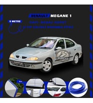 Renault Megane 1 Oto Araç Kapı Koruma Fitili 5metre Parlak Mavi Renk