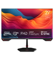 Rampage Crimson CR27R200 27" 0.5 ms Full HD IPS 200 Hz Gaming Monitör (Siyah)