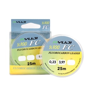 Fluorocarbon Lider Misina - Ryuji Leader - 25 mt - 0,23mm