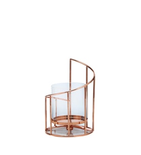 Vitale Bronz Merdiven Mumluk 11*11*16 Cm AK.JE0078