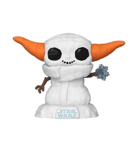 POP Holiday Snowman Grogu