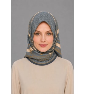 Lesscarves Twill Desenli Eşarp LS2201