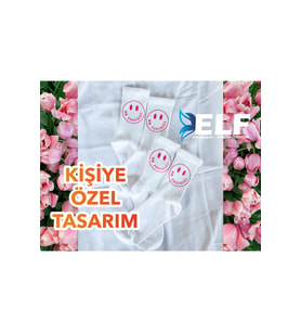 Kişiye Özel Logolu Çorap ( 2 Adet ) (Standart)