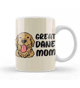 Funny Dog Lover Gift For   Men Kupa Bardak Porselen