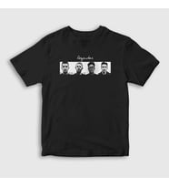 Presmono Unisex Çocuk Siyah Legendas Depeche Mode T-Shirt 140391tt