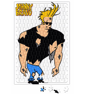 Johnny Bravo Puzzle 240 Parça Yapboz