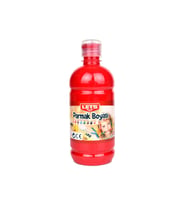 Lets Parmak Boyası 500 ML Kırmızı Parmak Boyası (Karışık)
