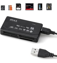 HT-09A Usb 2.0 Reader & Writer – Sd-Microsd–Cf - Duo Kart Okuyucu