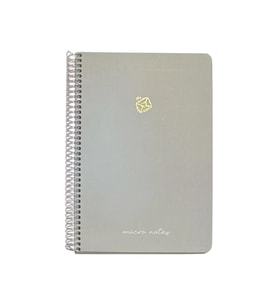 GIPTA MICRO NOTES SPİRALLİ SERT KAPAK 17x24 100YP. NOKTALI DEFTER 8865 - TEKLİ