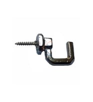 Vidalı Kanca, Askı Büyük - 15x23mm, Nikel - 1 Adet TG-V 4659