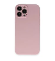 Apple İphone 13 Pro Kılıf Nano İçi Kadife Silikon - Pembe
