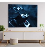 Audi Anahtar Temalı Dekoratif Kanvas Tablo