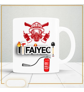 itfaiyeci baskılı kupa