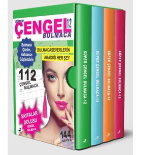Süper Çengel Bulmaca 4 Kutulu Set