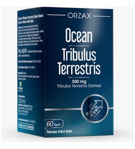 Orzax Ocean Tribulus Terrestris 500 Mg 60 Kapsül