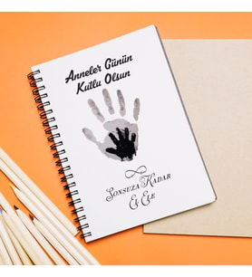 Anneler Günü Tasarımlı Defter