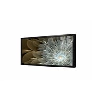 Tablosan Modern Çiçek Çerçeveli Cam Tablo