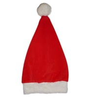 Yetişkin Noel Şapkası Polar (Kırmızı)