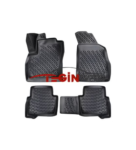 Fiat Fiorino 2019 3D Havuzlu Paspas Siyah