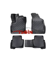 Fiat Fiorino 2019 3D Havuzlu Paspas Siyah
