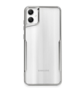 Samsung Galaxy A05 Kılıf Boyi Silikon Kapak - Gümüş