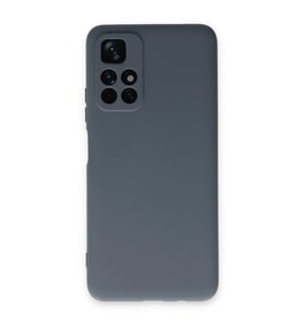 Xiaomi Redmi Note 11t Kılıf Nano İçi Kadife Silikon - Gri