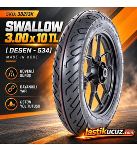 Swallow 3.00-10 TL Scooter Dış Lastiği