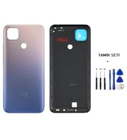 Xiaomi Redmi 9C FULL Kasa Arka Kapak Yan Tuş Takımı MOR - TAMİR SETİ