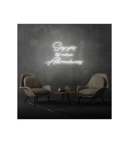 Say Yes To New Adventures Yazılı Neon Tabela